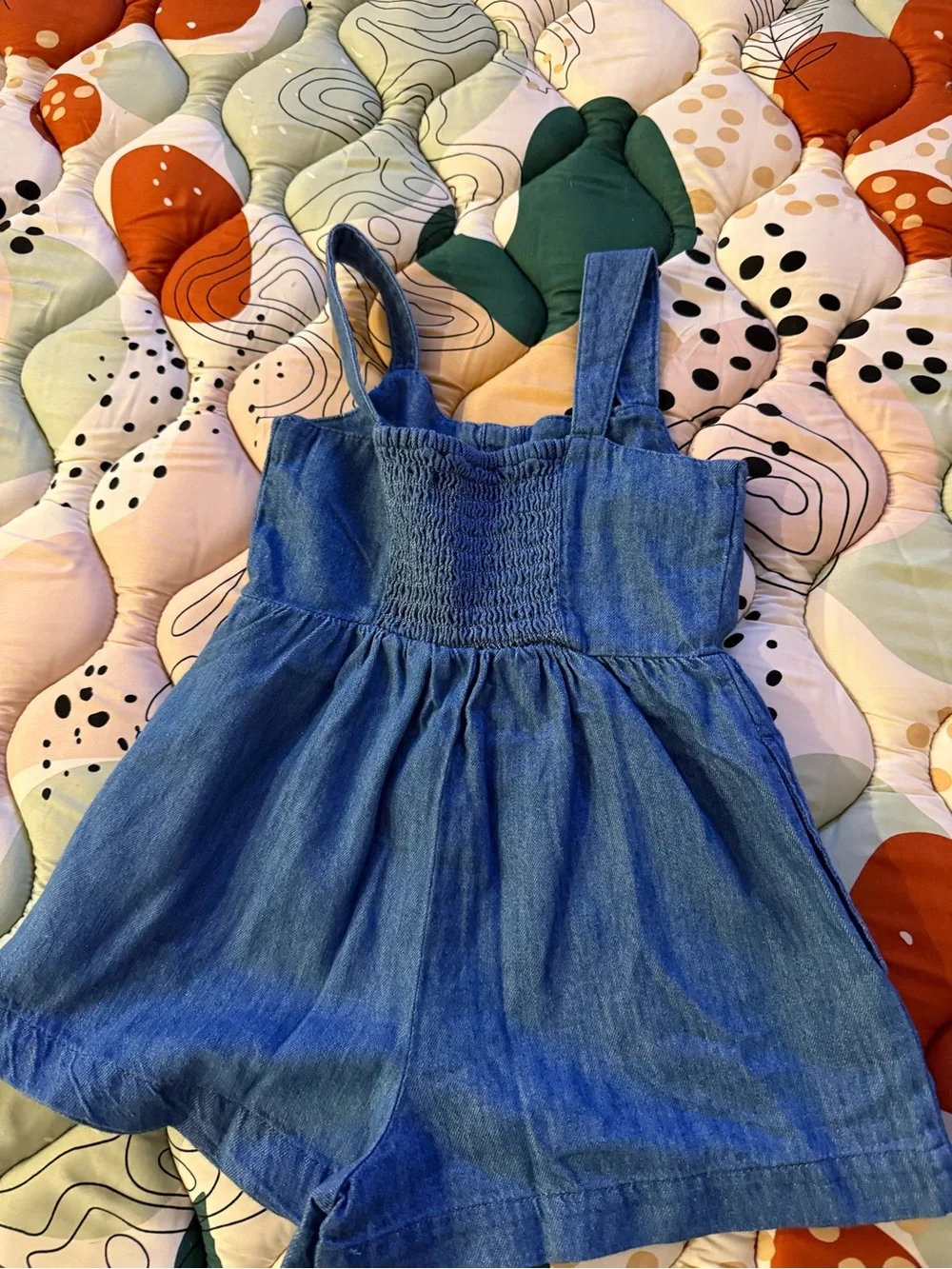 Girls Old Navy Denim Romper